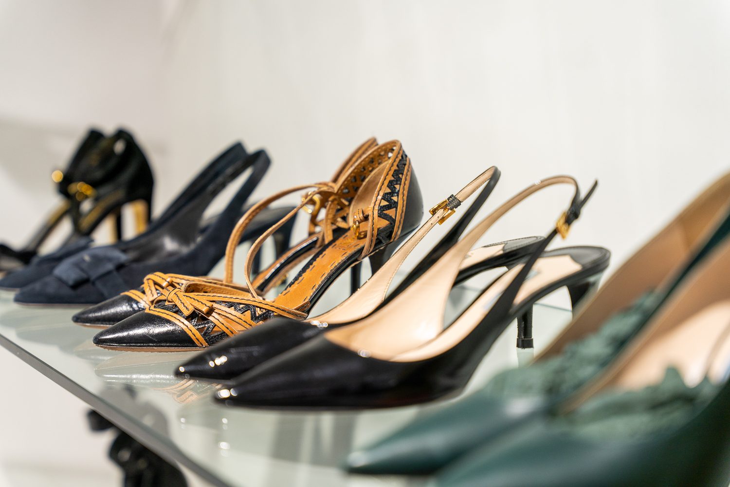Auswahl an Designer-Schuhen bei PASSIONE17